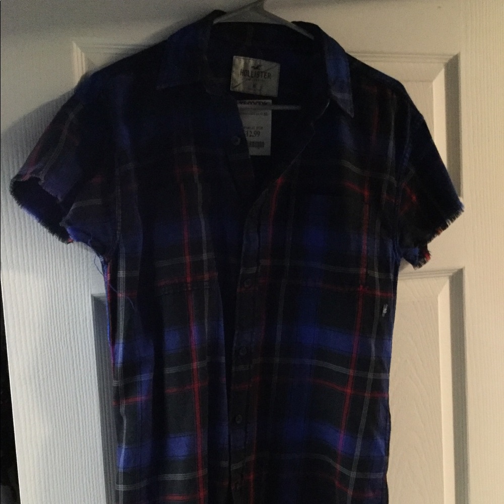 Men’s cutoff flannel